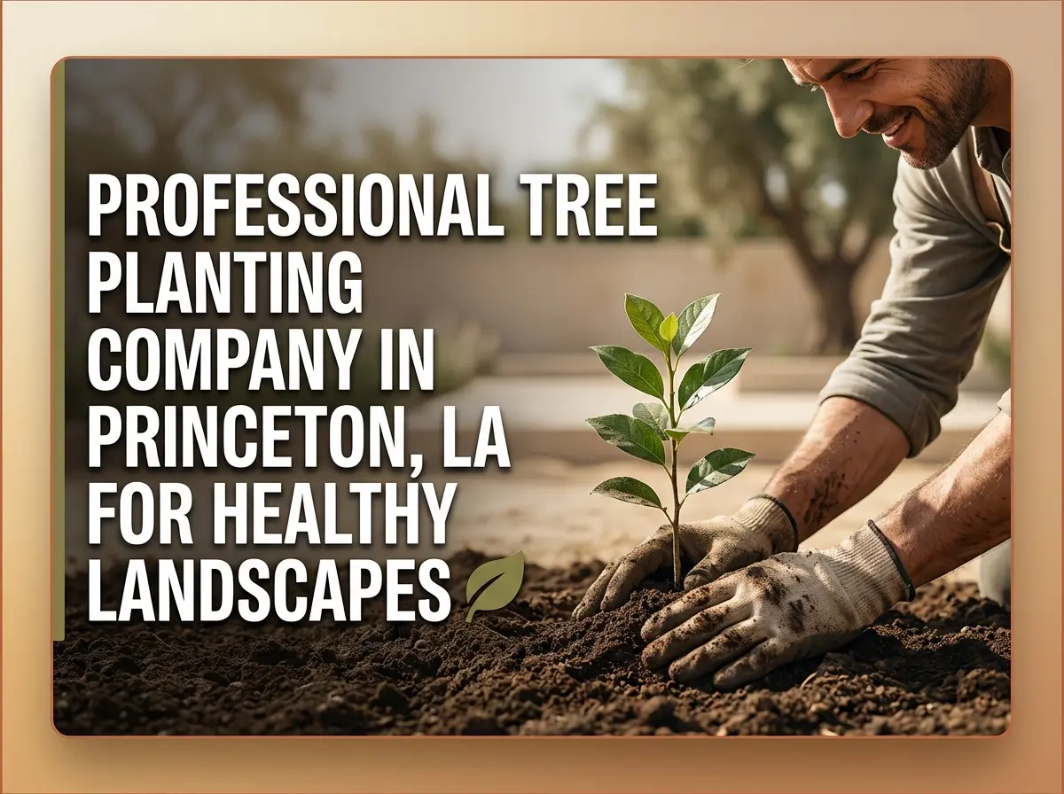 Professional Tree Planting Company in Princeton, LA for Healthy Landscapes