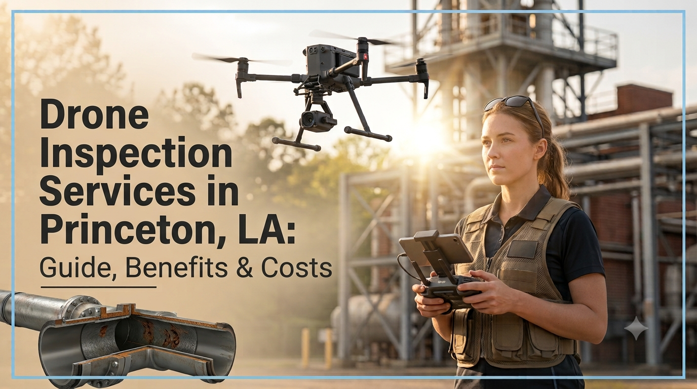 Drone Inspection Services in Princeton, LA Guide, Benefits & Costs