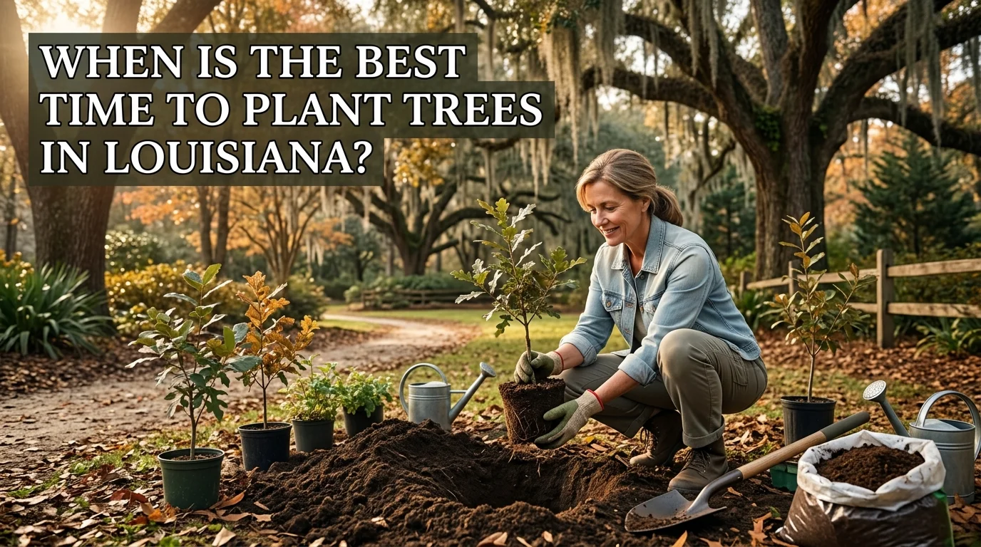 When Is the Best Time to Plant Trees in Louisiana