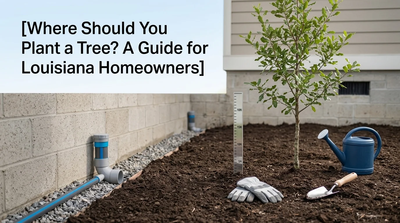 Where Should You Plant a Tree? A Guide for Louisiana Homeowners