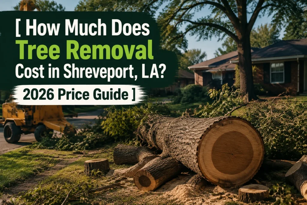 How Much Does Tree Removal Cost in Shreveport, LA? 2026 Price Guide